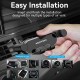 VENTION Auto-Clamping Car Phone Mount With Duckbill Clip Gray Crossbar Type (KCEH0)