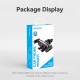VENTION Auto-Clamping Car Phone Mount With Duckbill Clip Gray Crossbar Type (KCEH0)