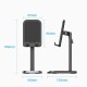 VENTION Height Adjustable Desktop Smartphone Stand Black Aluminum Alloy Type (KCQB0) VENTION Height Adjustable Desktop Smartphone Stand Black Aluminum Alloy Type (KCQB0)