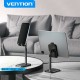 VENTION Height Adjustable Desktop Smartphone Stand White Aluminum Alloy Type (KCQW0) VENTION Height Adjustable Desktop Smartphone Stand White Aluminum Alloy Type (KCQW0)