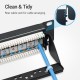 VENTION Cat.6 UTP 24-Ports Keystone Patch Panel Black (KGAB0) VENTION Cat.6 UTP 24-Ports Keystone Patch Panel Black (KGAB0)