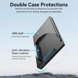 VENTION 2.5" Hard Drive Enclosure SATA III, USB3.0 Black (KPAB0)
