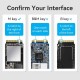 VENTION M.2 NVMe SSD Enclosure (USB 3.1 Gen 2-C) Gray Aluminum Alloy Type (KPGH0) VENTION M.2 NVMe SSD Enclosure (USB 3.1 Gen 2-C) Gray Aluminum Alloy Type (KPGH0)