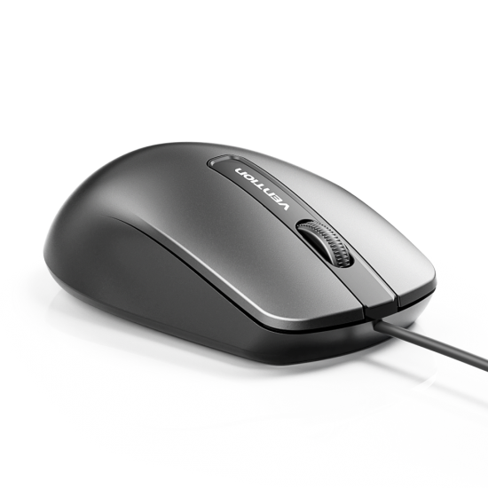VENTION 3-Button USB Wired Computer Mouse 1.5M Black (KTABG)