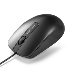VENTION 3-Button USB Wired Computer Mouse 1.5M Black (KTABG)
