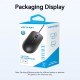 VENTION 3-Button USB Wired Computer Mouse 1.5M Black (KTABG)