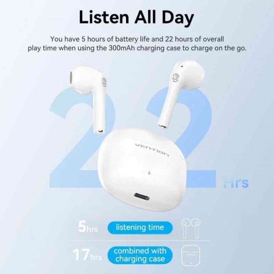 VENTION True Wireless Bluetooth Earbuds Elf E02 Black (NBGB0) VENTION True Wireless Bluetooth Earbuds Elf E02 Black (NBGB0)