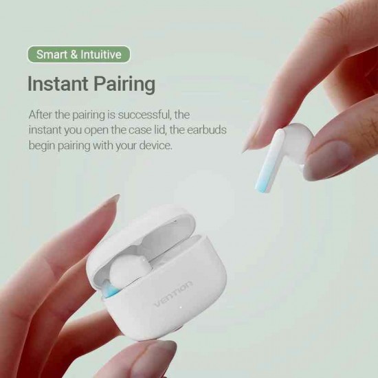 VENTION True Wireless ENC Bluetooth Earbuds Elf E04 Black (NBIB0) VENTION True Wireless ENC Bluetooth Earbuds Elf E04 Black (NBIB0)