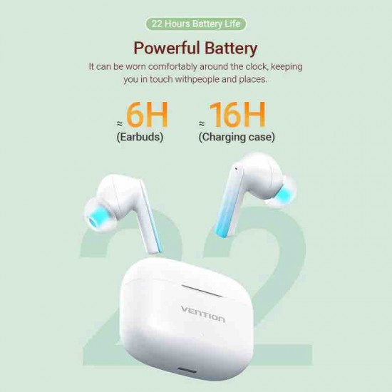 VENTION True Wireless ENC Bluetooth Earbuds Elf E04 Black (NBIB0) VENTION True Wireless ENC Bluetooth Earbuds Elf E04 Black (NBIB0)