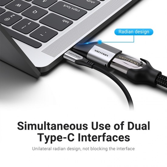 VENTION Type-C to HDMI Adapter Gray Alloy Type (TCAH0) VENTION Type-C to HDMI Adapter Gray Alloy Type (TCAH0)