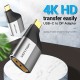 VENTION Type-C to DisplayPort Adapter Gray Metal Type (TCCH0) VENTION Type-C to DisplayPort Adapter Gray Metal Type (TCCH0)