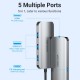 VENTION Type-C to HDMI/USB 3.0x3/PD 100W Docking Station 0.15M Gray Aluminum Alloy Type (TODHB) VENTION Type-C to HDMI/USB 3.0x3/PD 100W Docking Station 0.15M Gray Aluminum Alloy Type (TODHB)