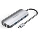 VENTION Type-C to HDMI/USB 3.0x3/RJ45/PD 100W Docking Station 0.15M Gray Aluminum Alloy Type (TOHHB) VENTION Type-C to HDMI/USB 3.0x3/RJ45/PD 100W Docking Station 0.15M Gray Aluminum Alloy Type (TOHHB)
