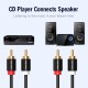 VENTION 2RCA Male to Male Audio Cable 1M Black Metal Type (VAB-R06-B100) VENTION 2RCA Male to Male Audio Cable 1M Black Metal Type (VAB-R06-B100)