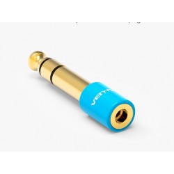 VENTION 6.5mm Male to 3.5mm Female Audio Adapter Blue