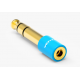 VENTION 6.5mm Male to 3.5mm Female Audio Adapter Blue (VAB-S01-L) VENTION 6.5mm Male to 3.5mm Female Audio Adapter Blue (VAB-S01-L)