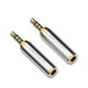 VENTION 2.5mm Male to 3.5mm Female Audio Adapter Silvery Metal Type (VAB-S02) VENTION 2.5mm Male to 3.5mm Female Audio Adapter Silvery Metal Type (VAB-S02)