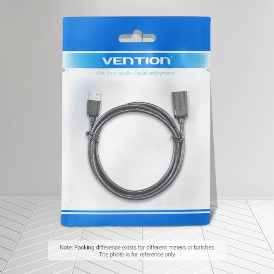 VENTION USB 2.0 Extension Cable 2M Black (VAS-A44-B200) VENTION USB 2.0 Extension Cable 2M Black (VAS-A44-B200)