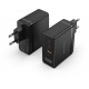 VENTION 3-Port USB (C+C+A) GaN Charger (100W/100W/30W) EU Black (FEGB0-EU) VENTION 3-Port USB (C+C+A) GaN Charger (100W/100W/30W) EU Black (FEGB0-EU)