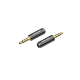 VENTION 3.5mm CTIA-OMTP Adapter Brown Metal Type (VAB-S06) VENTION 3.5mm CTIA-OMTP Adapter Brown Metal Type (VAB-S06)
