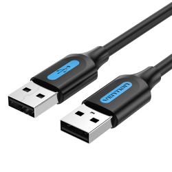 VENTION USB 2.0 A Male to A Male Cable 0.25M Black PVC Type (COJBC)