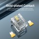 VENTION 6P4C RJ11 Telephone Modular Plug 100-Pack (IDKR0-100)