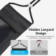 VENTION Waterproof Phone Pouch up to 5'' Black (KQCB0)