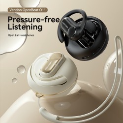 VENTION Open Ear Wireless Bluetooth Headphones OpenBeat O11 Beige (NBPN0)