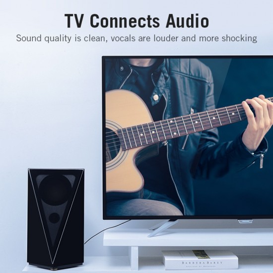 VENTION RCA Coaxial Audio/Video Cable 2M Black Aluminum Alloy Type (VAB-R09-B200)