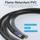VENTION 2-Prong Power Cable C7 Connector 1.8M Black EU-Plug (ZCIBAC)