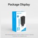VENTION 3-Port USB (C+C+A) GaN Charger (65W/30W/30W) EU-Plug Black (FEDB0-EU) VENTION 3-Port USB (C+C+A) GaN Charger (65W/30W/30W) EU-Plug Black (FEDB0-EU)