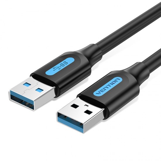 VENTION USB 3.0 A Male to A Male Cable 1M Black PVC Type (CONBF) VENTION USB 3.0 A Male to A Male Cable 1M Black PVC Type (CONBF)