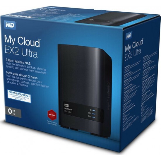 Western Digital My Cloud EX2 Ultra 2-Bay Diskless NAS (WDBVBZ0000NCH-EESN) Western Digital My Cloud EX2 Ultra 2-Bay Diskless NAS (WDBVBZ0000NCH-EESN)