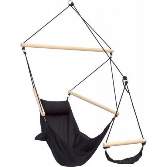 Αιώρα Amazonas Κάθισμα Swinger Black Αιώρα Amazonas Κάθισμα Swinger Black