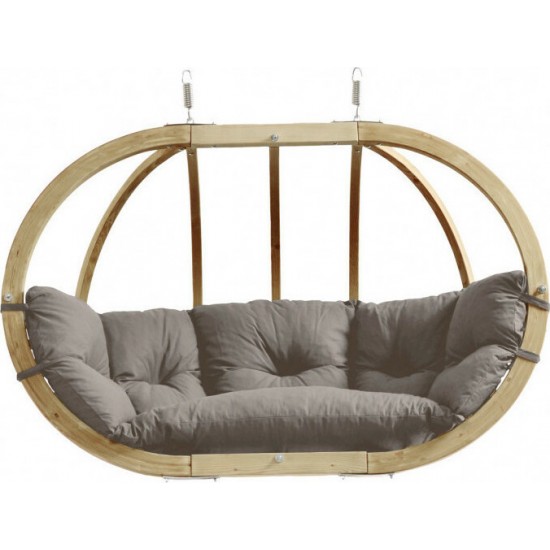 Αιώρα Amazonas Globo Royal Κρεμαστός Καναπές Διπλός (Weatherproof) Taupe Αιώρα Amazonas Globo Royal Κρεμαστός Καναπές Διπλός (Weatherproof) Taupe