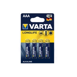 Varta LongLife AAA 1.5V (4τμχ) (4008496810604)