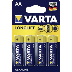 Varta LongLife AA 1.5V (4τμχ) (4008496810642)