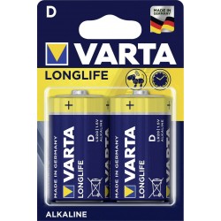 Varta LongLife D 1.5V (2τμχ) (4008496810727)