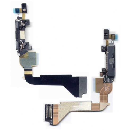 Καλωδιοταινία Φόρτισης iPhone 4 Μαύρο Καλωδιοταινία Φόρτισης iPhone 4 Μαύρο