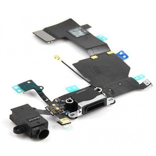 Καλωδιοταινία Φόρτισης iPhone 5 Μαύρο Καλωδιοταινία Φόρτισης iPhone 5 Μαύρο