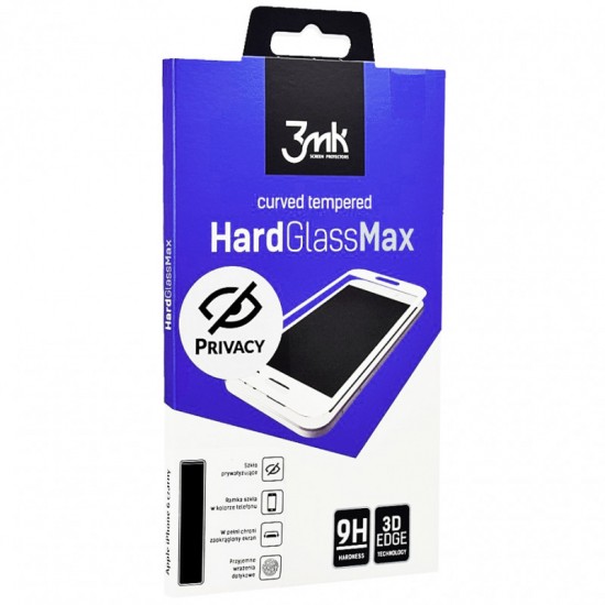 3MK Hard Glass Max Privacy Apple iPhone 7 White 3MK Hard Glass Max Privacy Apple iPhone 7 White